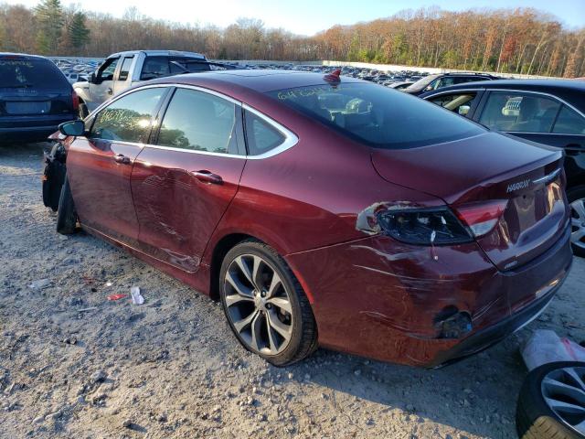Photo 3 from auction – 2015 CHRYSLER 200 C with VIN 1C3CCCEG8FN639173