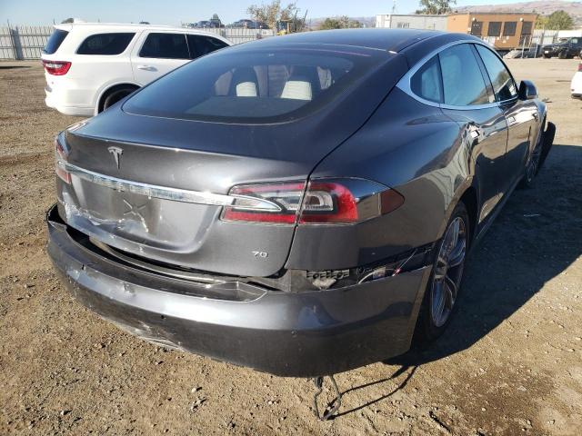Photo 4 from auction – 2015 TESLA MODEL S with VIN 5YJSA1E12FF107249