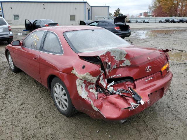Photo 3 from auction – 1992 LEXUS SC 400 with VIN JT8UZ30C1N0019861