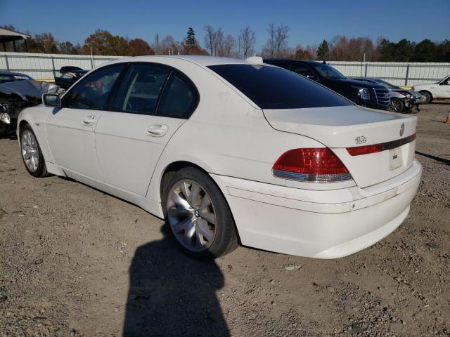 Photo 3 from auction – 2004 BMW 745 I with VIN WBAGL63544DP72402