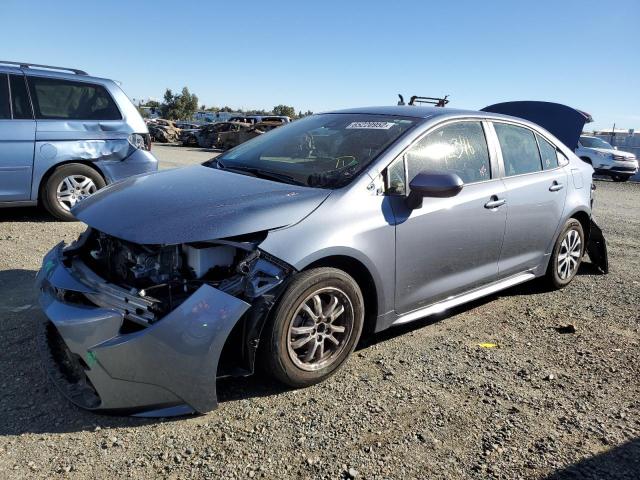 Photo 2 from auction – 2021 TOYOTA COROLLA LE with VIN JTDEAMDEXMJ027416