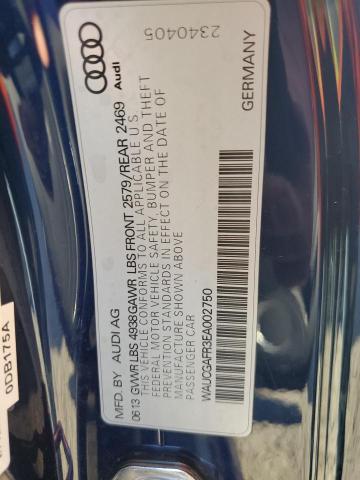 Photo 10 from auction – 2014 AUDI S5 PREMIUM with VIN WAUCGAFR3EA002750