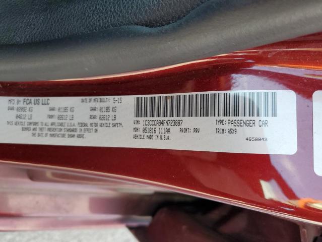 Photo 10 from auction – 2015 CHRYSLER 200 LIMITE with VIN 1C3CCCAB4FN723887