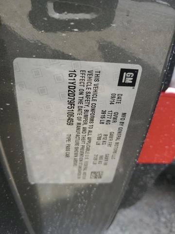 Photo 10 from auction – 2015 CHEVROLET CORVETTE S with VIN 1G1YD2D79F5106459
