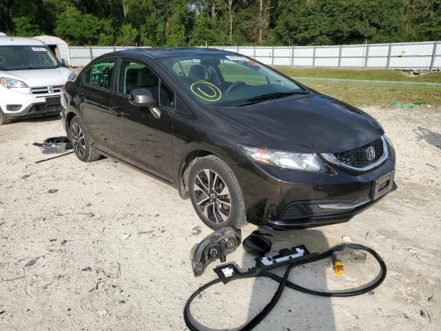 HONDA CIVIC EX 2013 with VIN 19XFB2F82DE050988 - Photo from auction