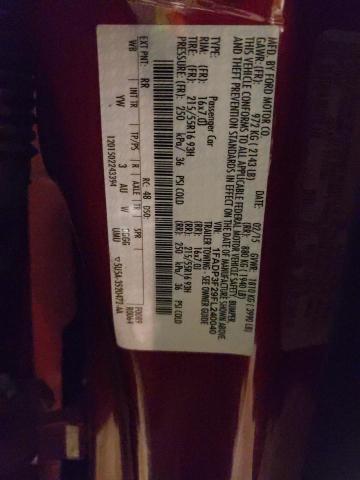 Photo 10 from auction – 2015 FORD FOCUS SE with VIN 1FADP3F29FL240040