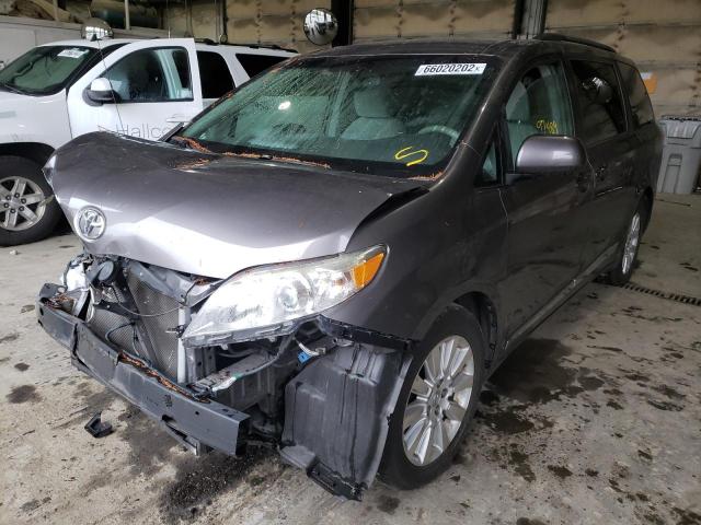 Photo 2 from auction – 2014 TOYOTA SIENNA LE with VIN 5TDJK3DC9ES075899