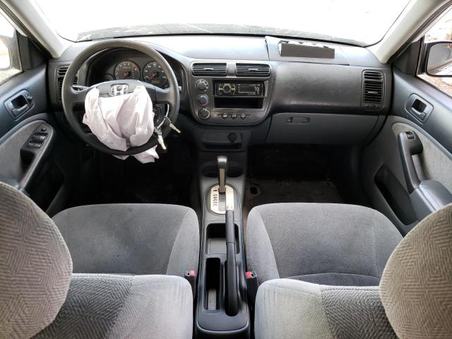 Photo 9 from auction – 2001 HONDA CIVIC LX with VIN 2HGES16581H587054