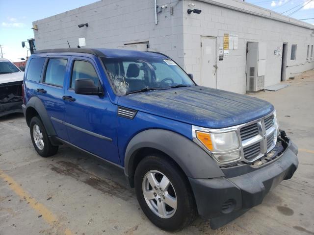 DODGE NITRO SXT 2007 with VIN 1D8GT28K17W606035 - Photo from auction