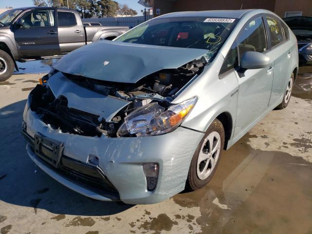 Photo 2 from auction – 2015 TOYOTA PRIUS with VIN JTDKN3DU4F1951166