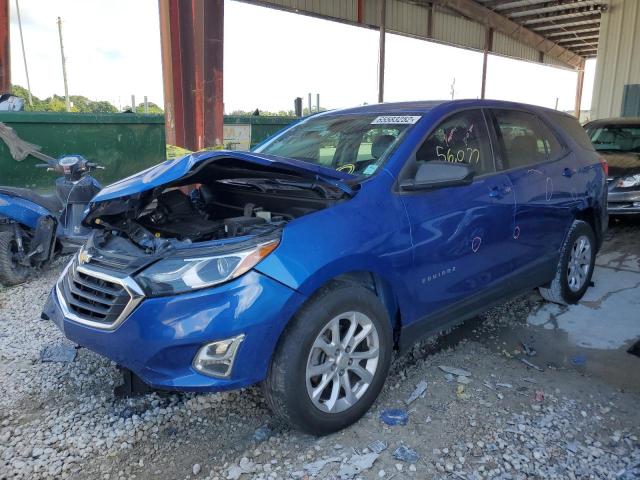 Photo 2 from auction – 2019 CHEVROLET EQUINOX LS with VIN 3GNAXHEV2KS627742