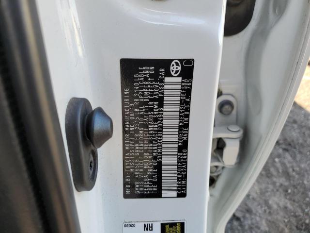 Photo 10 from auction – 2020 TOYOTA COROLLA SE with VIN 5YFM4RCE8LP024946