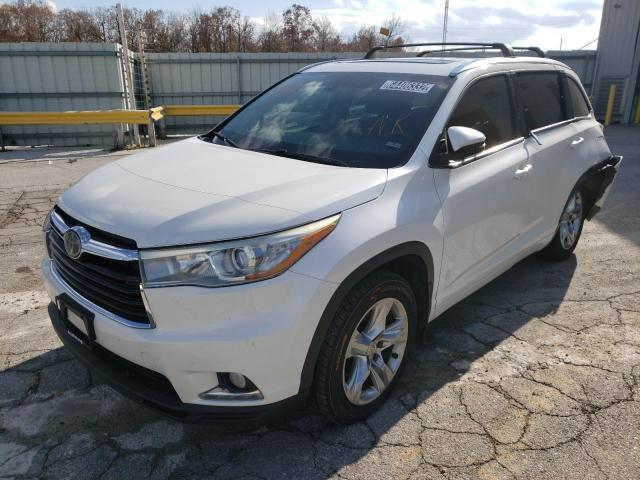 Photo 2 from auction – 2015 TOYOTA HIGHLANDER with VIN 5TDDKRFH7FS081422