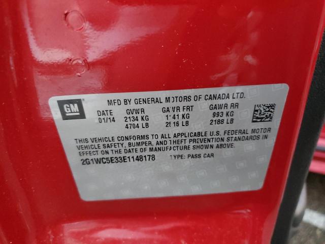 Photo 10 from auction – 2014 CHEVROLET IMPALA LIM with VIN 2G1WC5E33E1148178