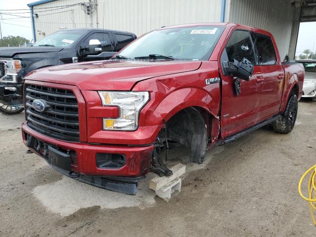 Photo 2 from auction – 2017 FORD F150 SUPER with VIN 1FTEW1EG1HFB64558