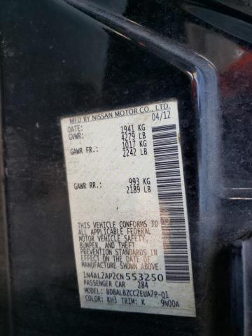 Photo 10 from auction – 2012 NISSAN ALTIMA BAS with VIN 1N4AL2AP2CN553250