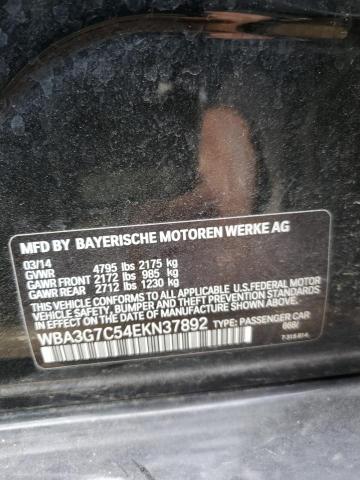 Photo 10 from auction – 2014 BMW 328 XI with VIN WBA3G7C54EKN37892