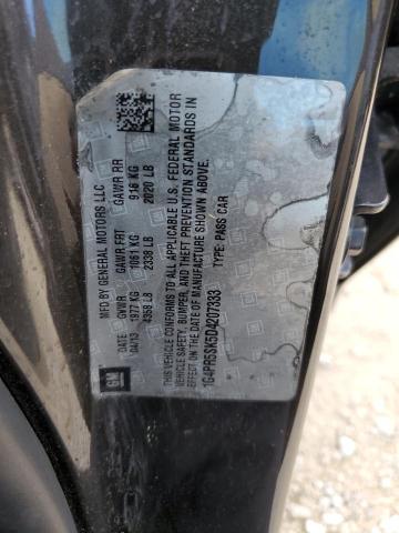 Photo 10 from auction – 2013 BUICK VERANO CON with VIN 1G4PR5SK5D4207333