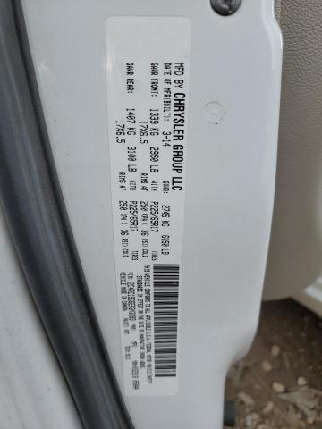 Photo 10 from auction – 2014 CHRYSLER TOWN & COU with VIN 2C4RC1BG6ER343293