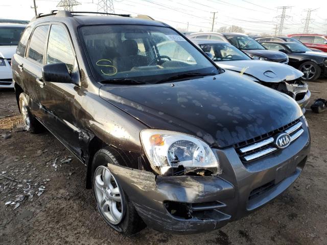 KIA SPORTAGE E 2008 with VIN KNDJF723687549319 - Photo from auction