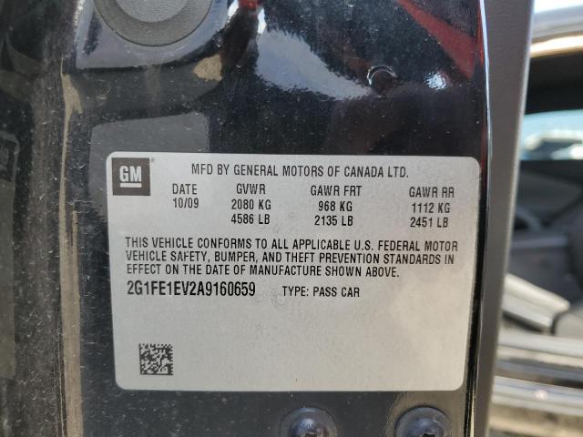 Photo 10 from auction – 2010 CHEVROLET CAMARO LS with VIN 2G1FE1EV2A9160659