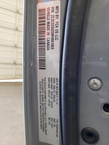 Photo 10 from auction – 2021 DODGE CHALLENGER with VIN 2C3CDZAG5MH661059