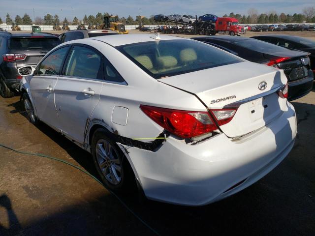 Photo 3 from auction – 2013 HYUNDAI SONATA GLS with VIN 5NPEB4AC7DH708416