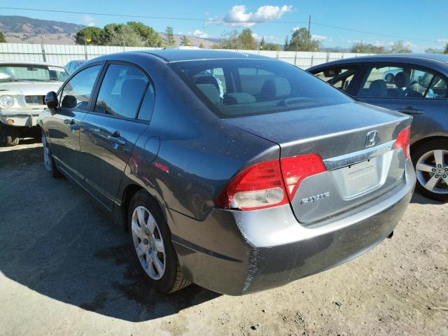 Photo 3 from auction – 2011 HONDA CIVIC LX with VIN 19XFA1F5XBE012019