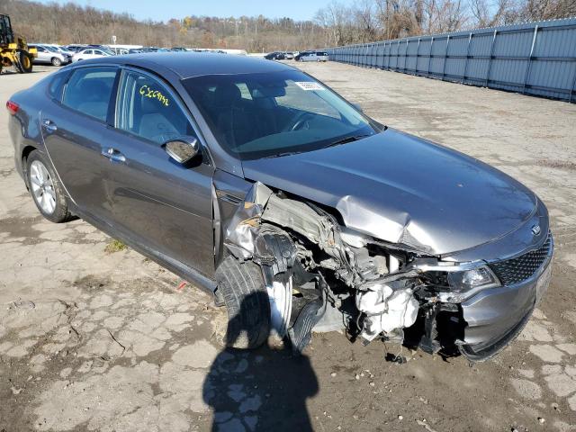 KIA OPTIMA EX 2016 with VIN 5XXGU4L32GG106636 - Photo from auction