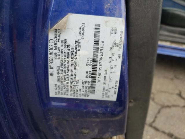 Photo 10 from auction – 2003 FORD FOCUS SVT with VIN 3FAHP39573R139132