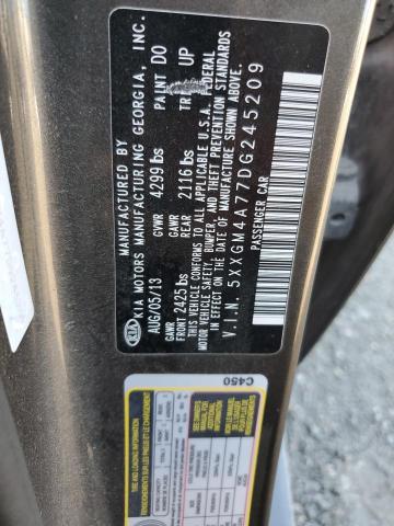 Photo 10 from auction – 2013 KIA OPTIMA LX with VIN 5XXGM4A77DG245209