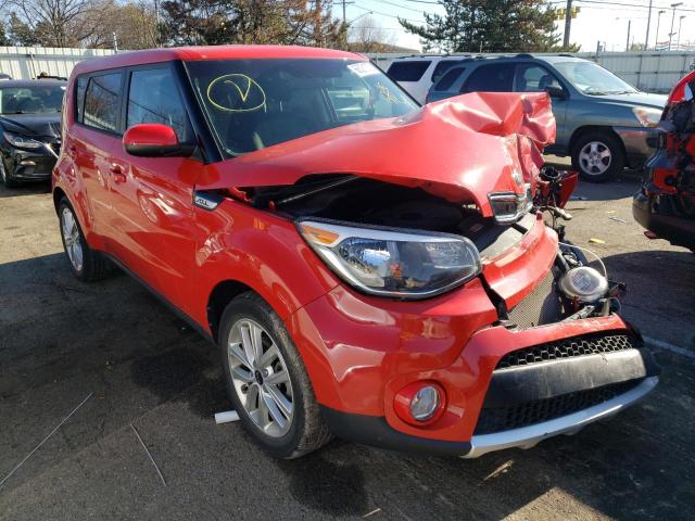 KIA SOUL + 2018 with VIN KNDJP3A50J7594139 - Photo from auction