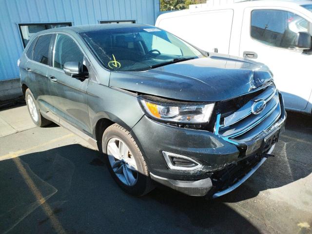 FORD EDGE SEL 2015 with VIN 2FMTK3J82FBC25388 - Photo from auction