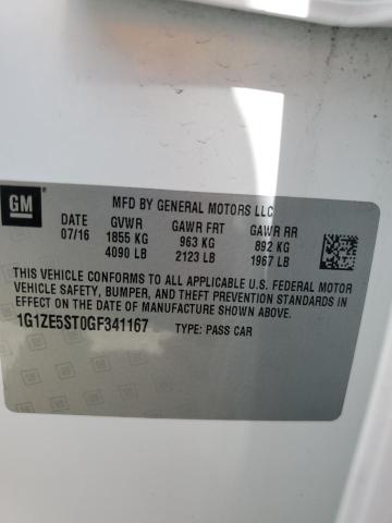 Photo 10 from auction – 2016 CHEVROLET MALIBU LT with VIN 1G1ZE5ST0GF341167
