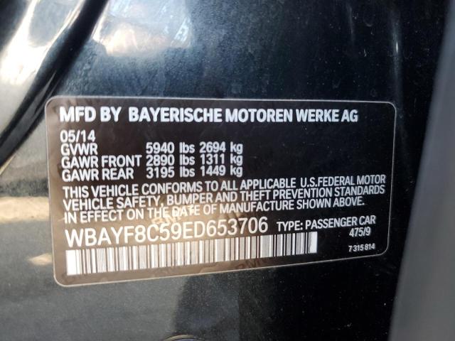 Photo 10 from auction – 2014 BMW 750 LXI with VIN WBAYF8C59ED653706