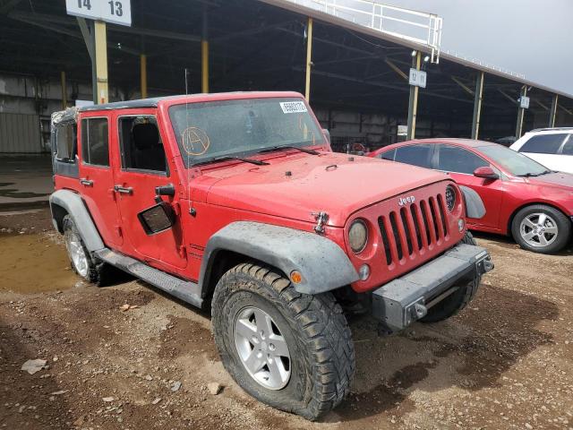 JEEP WRANGLER U 2014 with VIN 1C4HJWDG3EL284336 - Photo from auction