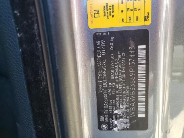 Photo 10 from auction – 2009 BMW 328 I with VIN WBAWB33569P137443