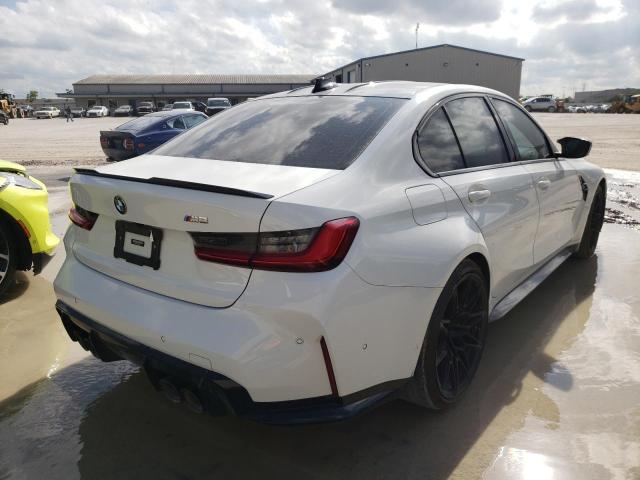 Photo 4 from auction – 2021 BMW M3 with VIN WBS53AY00MFL27064