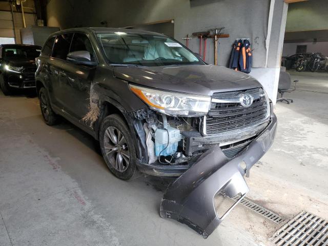 TOYOTA HIGHLANDER 2015 with VIN 5TDZKRFH0FS085253 - Photo from auction