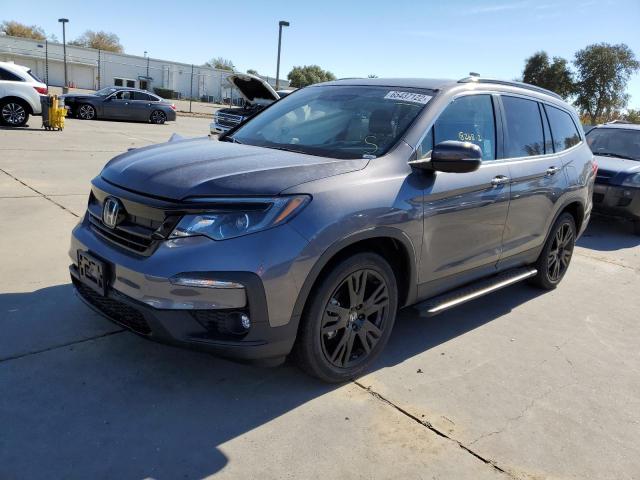 Photo 2 from auction – 2021 HONDA PILOT SE with VIN 5FNYF6H2XMB017227