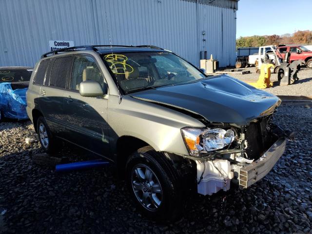 TOYOTA HIGHLANDER 2005 with VIN JTEEP21AX50087364 - Photo from auction