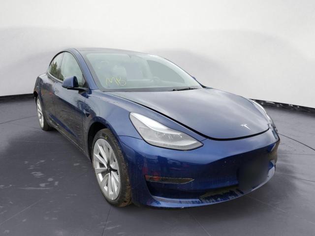 TESLA MODEL 3 2022 with VIN 5YJ3E1EA4NF187368 - Photo from auction