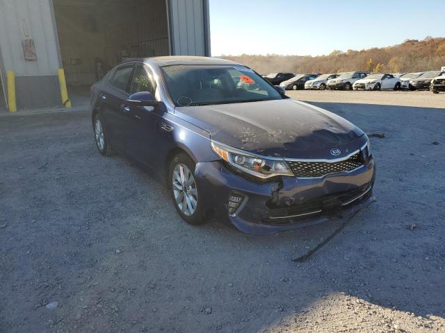KIA OPTIMA EX 2018 with VIN 5XXGU4L35JG229824 - Photo from auction