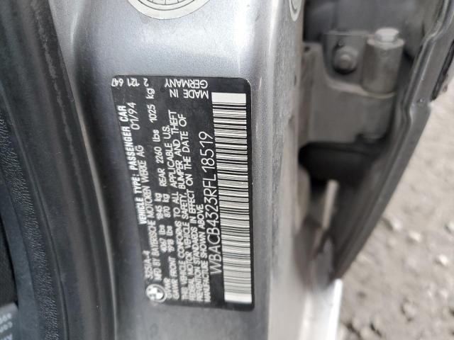 Photo 10 from auction – 1994 BMW 325 I AUTO with VIN WBACB4323RFL18519
