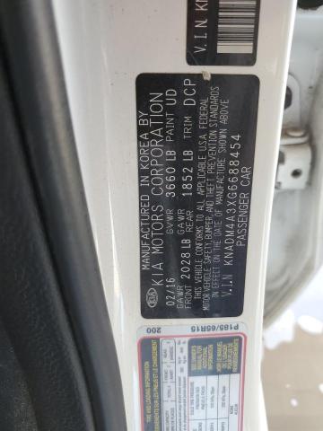 Photo 10 from auction – 2016 KIA RIO LX with VIN KNADM4A3XG6688454