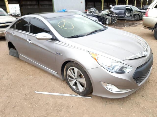 HYUNDAI SONATA HYB 2011 with VIN KMHEC4A40BA007707 - Photo from auction