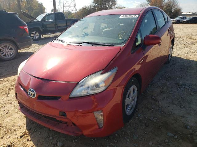 Photo 2 from auction – 2011 TOYOTA PRIUS with VIN JTDKN3DU4B1407034