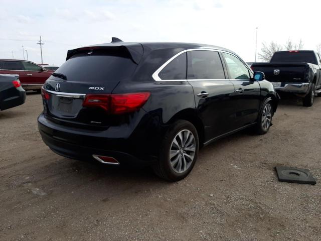 Foto 4 de la subasta – 2015 ACURA MDX TECHNO con VIN 5FRYD4H4XFB026457