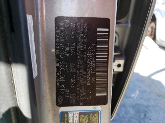Photo 10 from auction – 2013 KIA OPTIMA HYB with VIN KNAGM4AD6D5061595