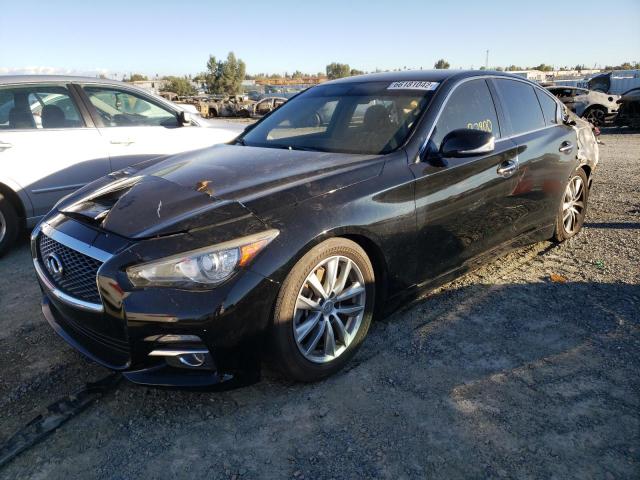 Photo 2 from auction – 2015 INFINITI Q50 BASE with VIN JN1BV7AP6FM331250